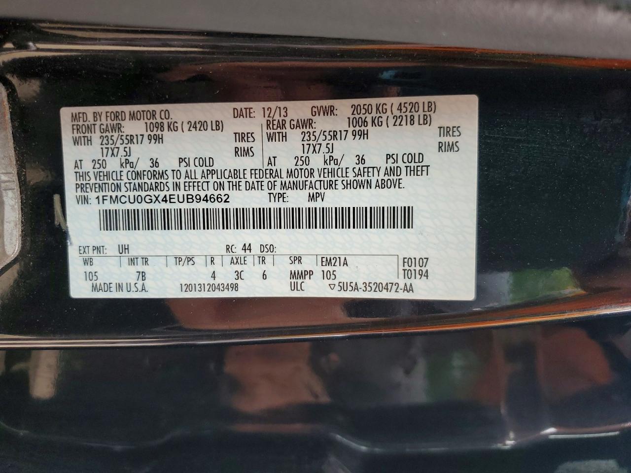 2014 Ford Escape Se - zdjęcie 13