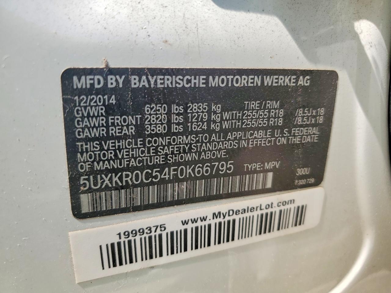 2015 BMW X5 xDrive35I - zdjęcie 13