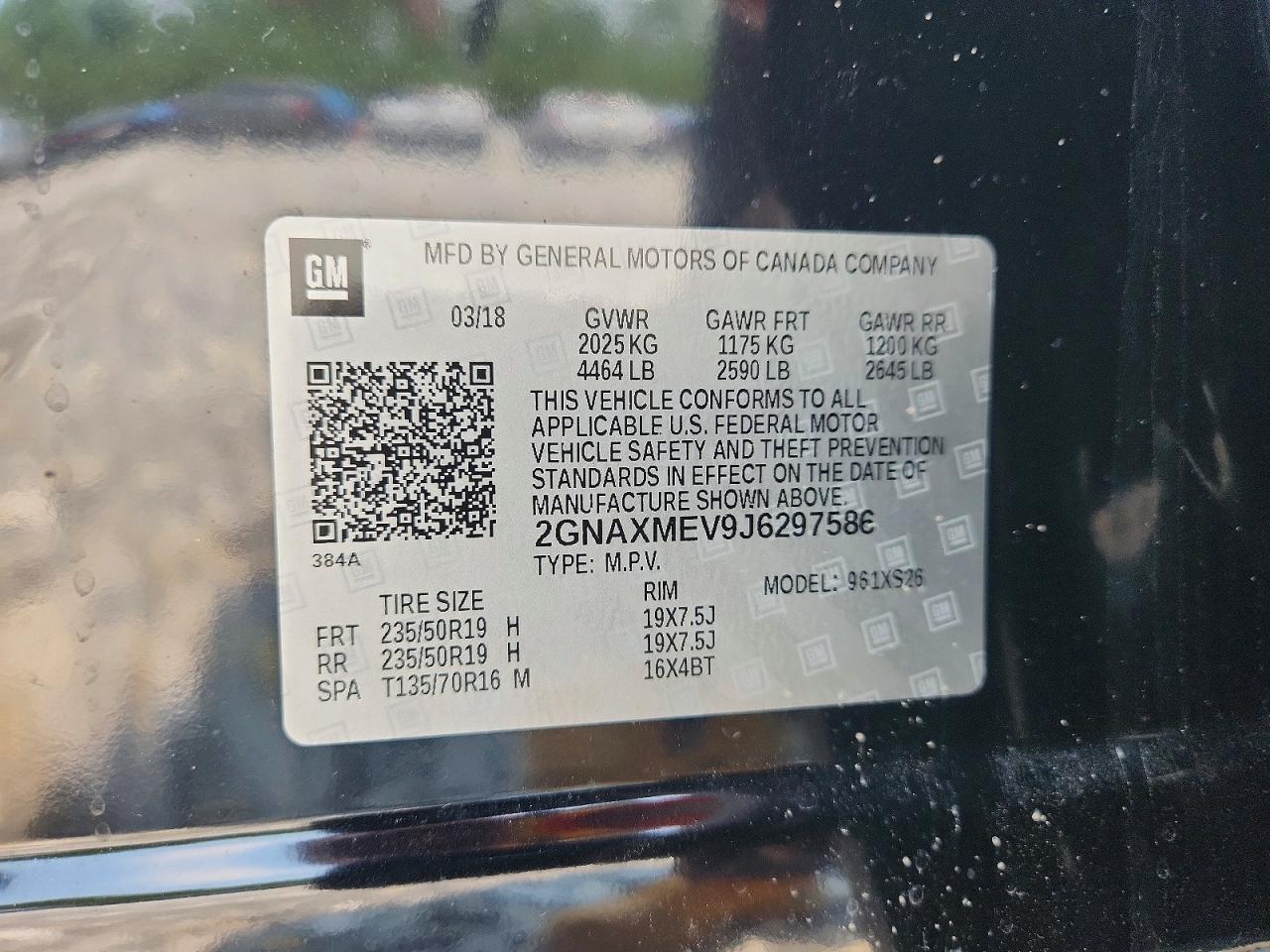 2018 Chevrolet Equinox Premier - zdjęcie 13