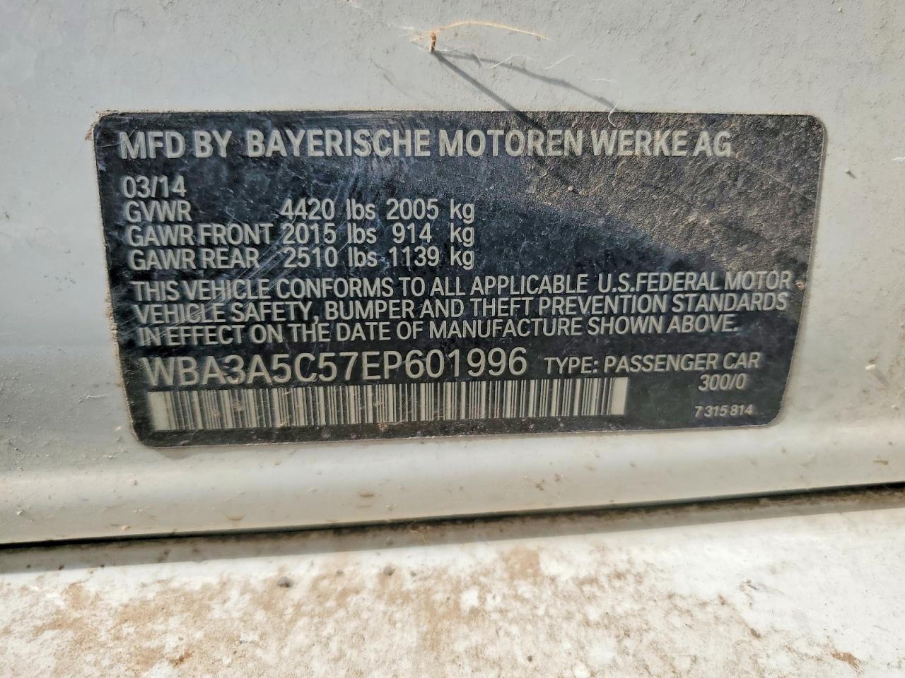 2014 BMW 328 I - zdjęcie 12