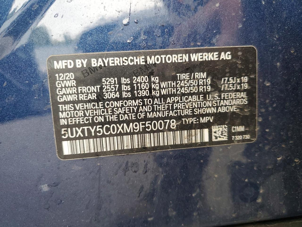 2021 BMW X3 xDrive30I - zdjęcie 12