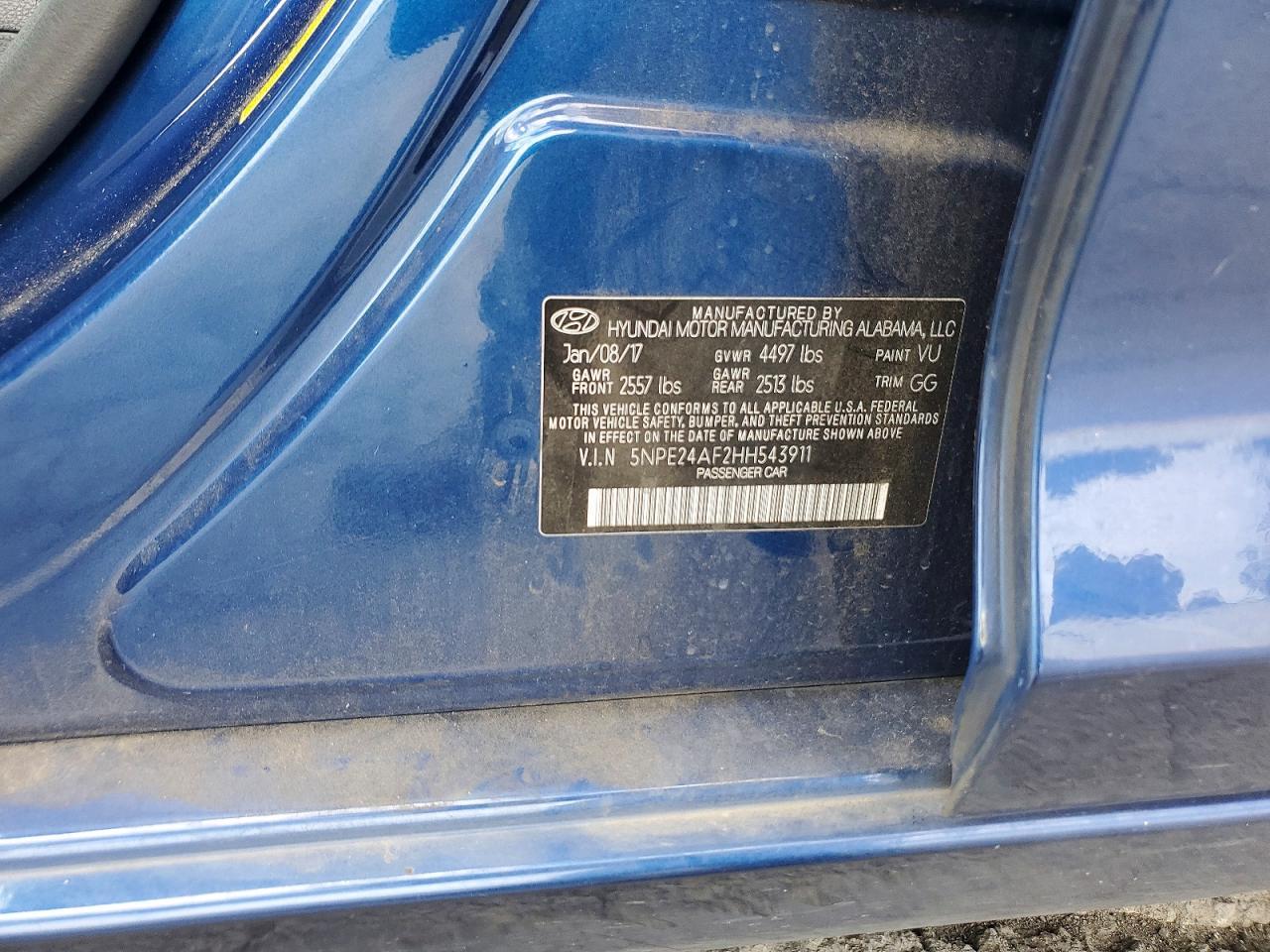 2017 Hyundai Sonata Se - zdjęcie 12