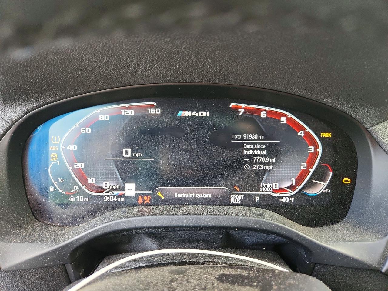 2020 BMW X3 xDrivem40I - zdjęcie 9