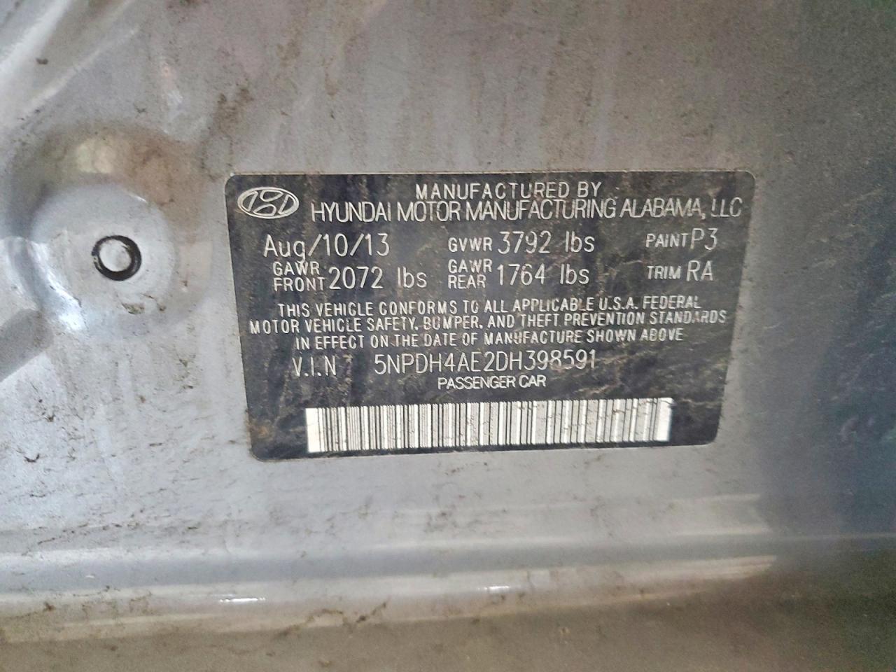 2013 Hyundai Elantra Gls - zdjęcie 12