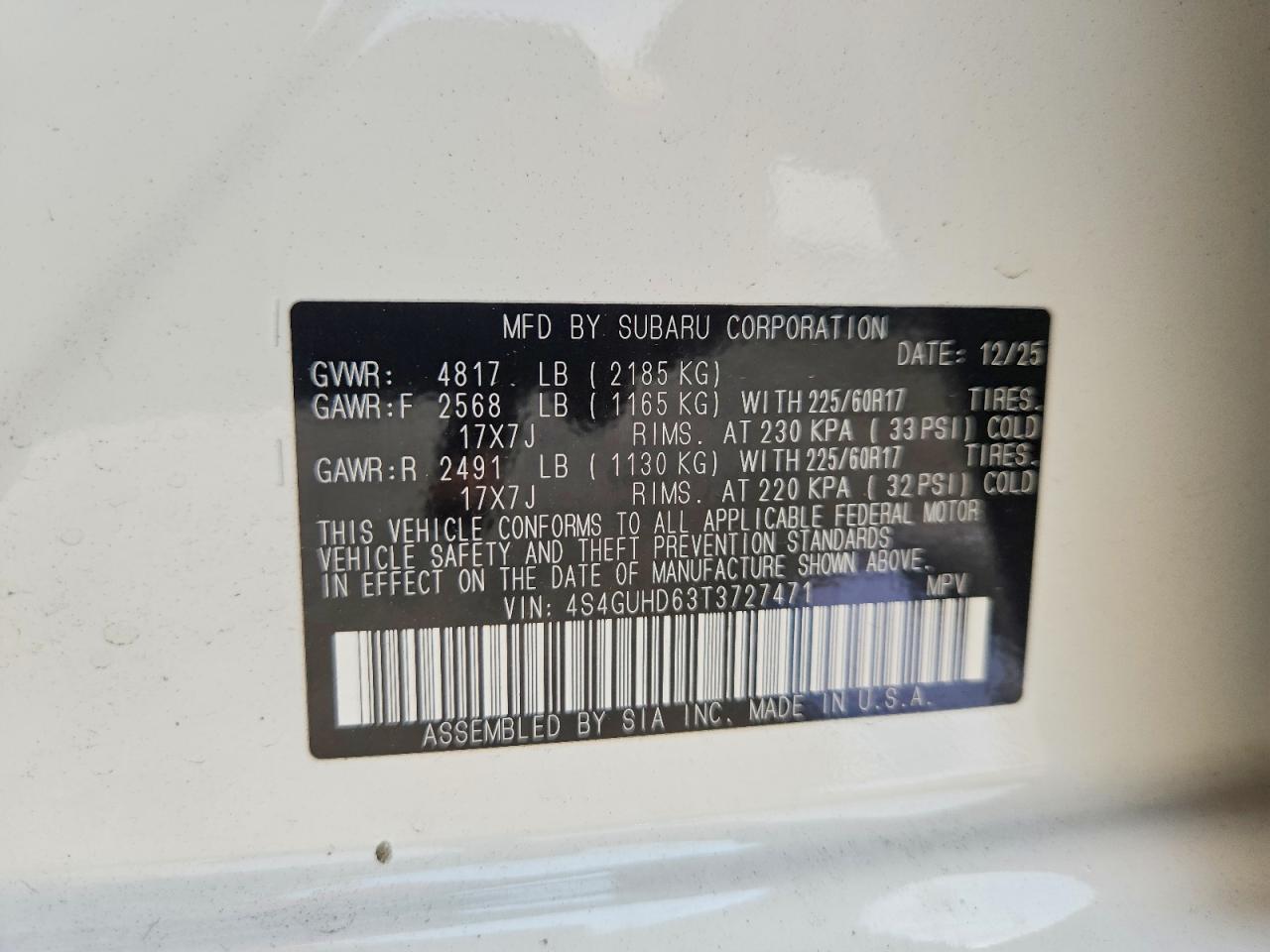 2026 Subaru Crosstrek Premium - zdjęcie 12