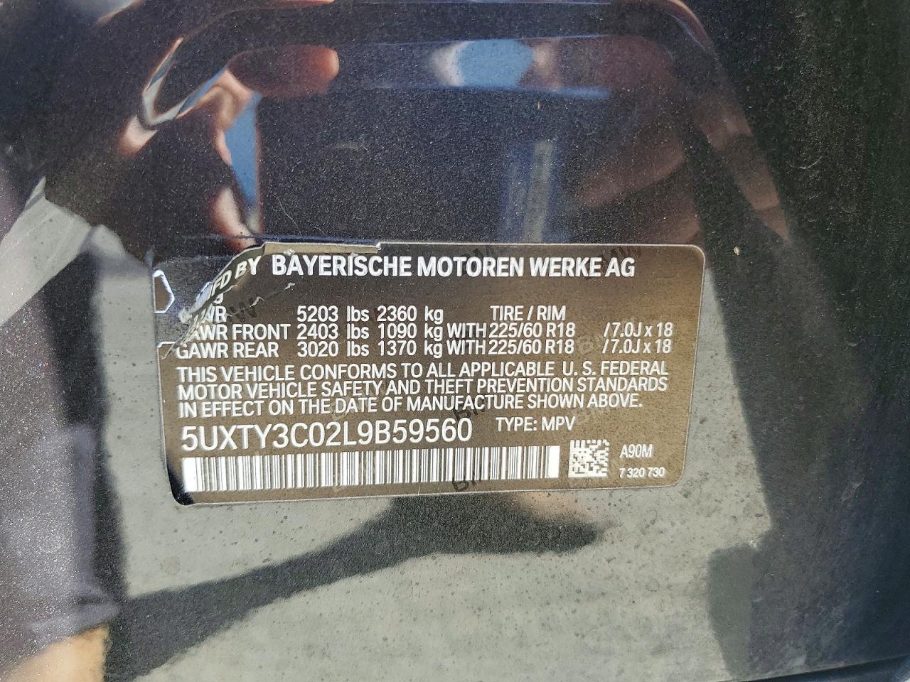 2020 BMW X3 Sdrive30I - zdjęcie 13