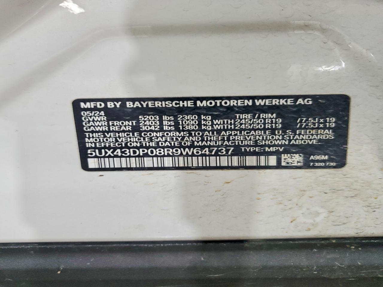 2024 BMW X3 Sdrive30I - zdjęcie 14