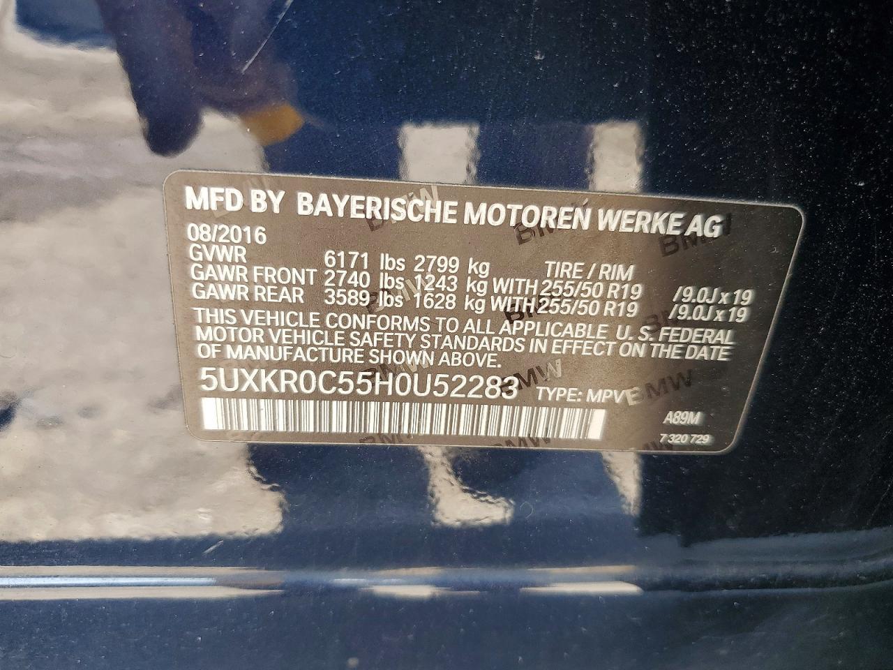 2017 BMW X5 xDrive35I - zdjęcie 13