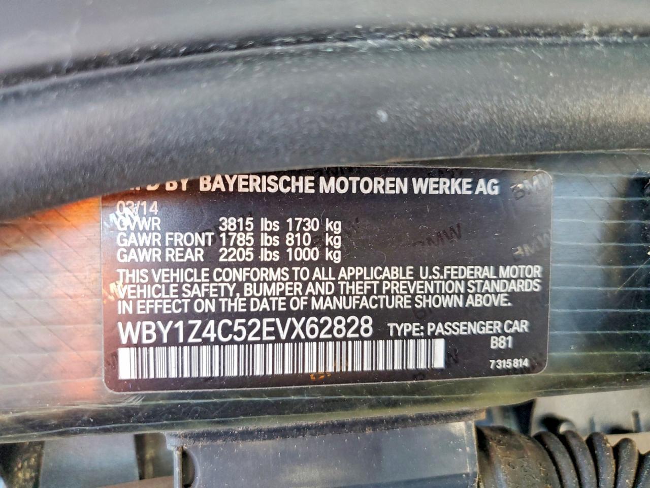 2014 BMW I3 Rex - zdjęcie 12