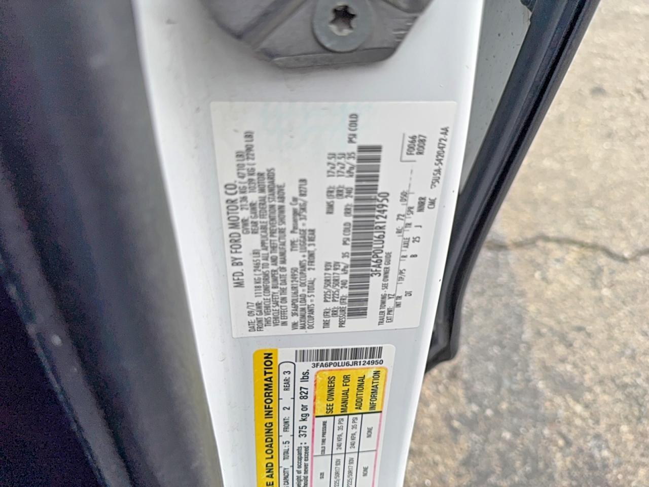 2018 Ford Fusion Se Hybrid - zdjęcie 10