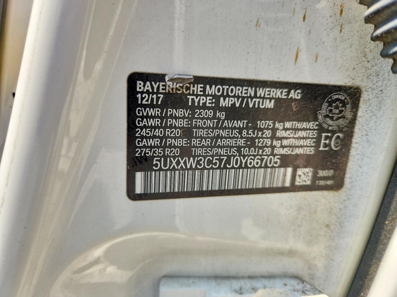 2018 BMW X4 xDrive28I - zdjęcie 13
