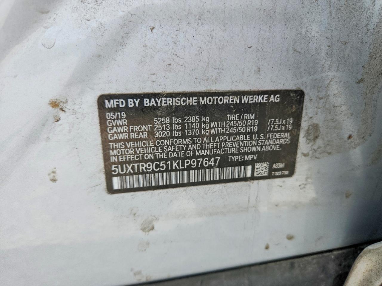 2019 BMW X3 xDrive30I - zdjęcie 13