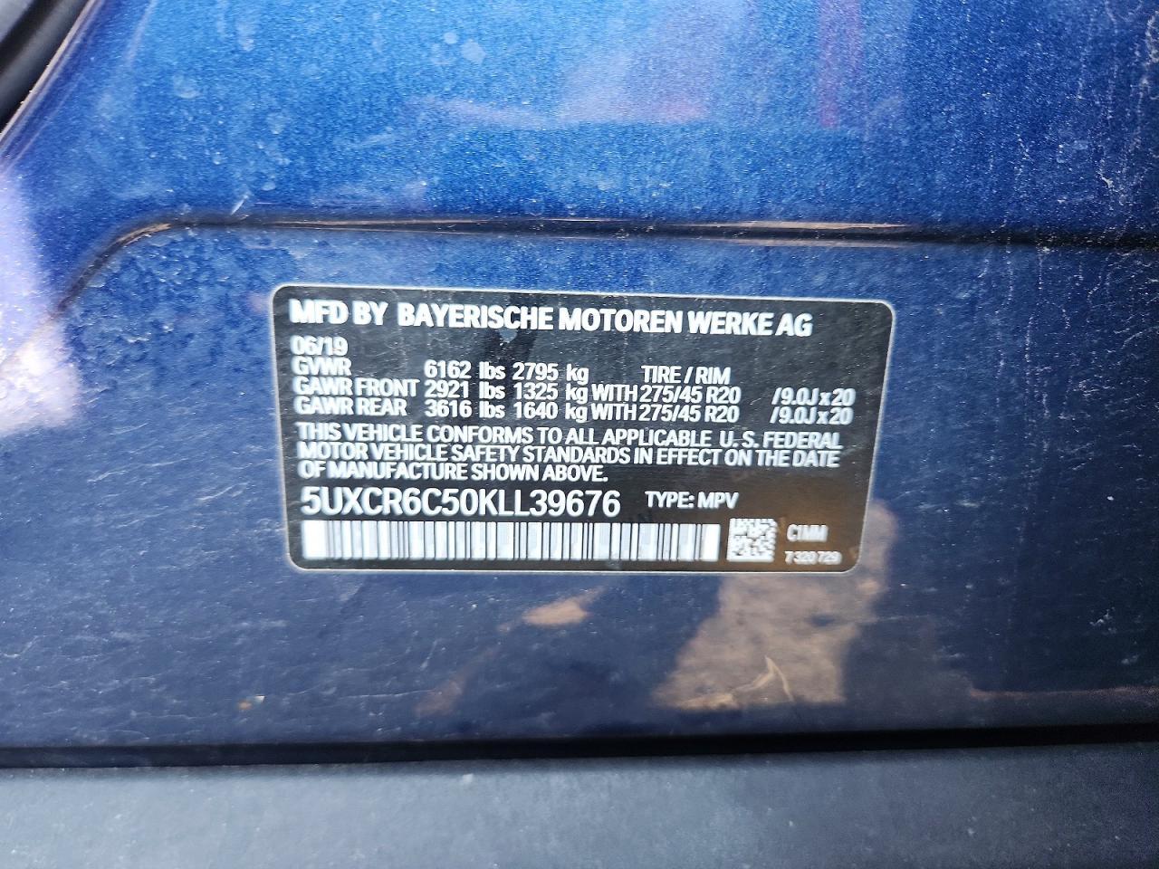 2019 BMW X5 xDrive40I - zdjęcie 13