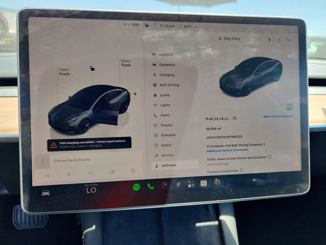 2023 Tesla Model 3 - zdjęcie 9