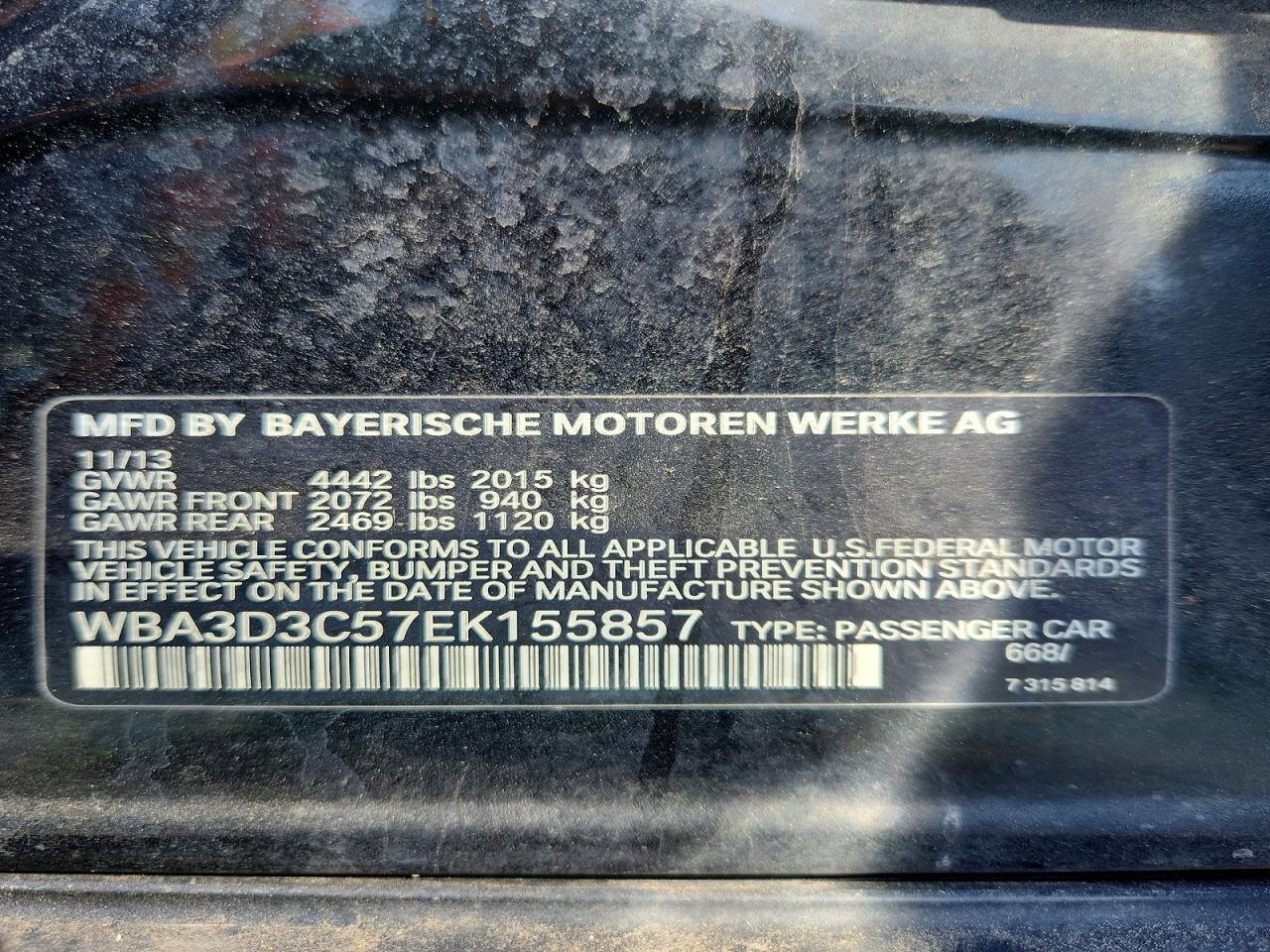 2014 BMW 328 D - zdjęcie 12