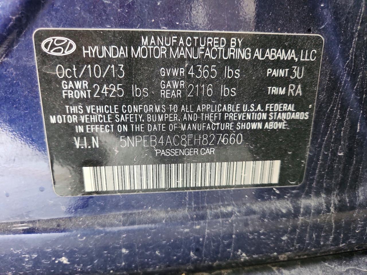 2014 Hyundai Sonata Gls - zdjęcie 12