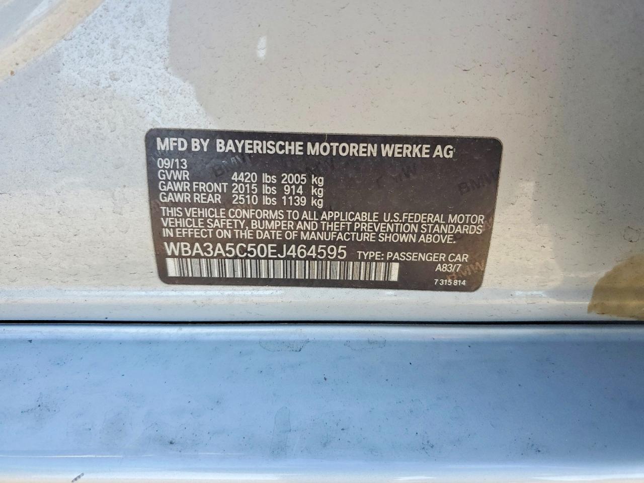 2014 BMW 328 I - zdjęcie 12