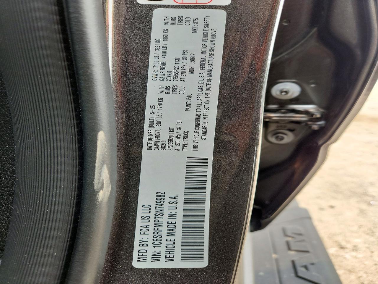 2025 Ram 1500 Big Horn/Lone Star - zdjęcie 12