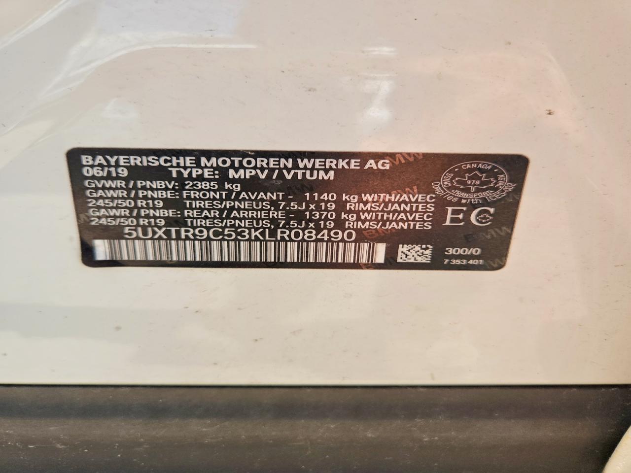 2019 BMW X3 xDrive30I - zdjęcie 13