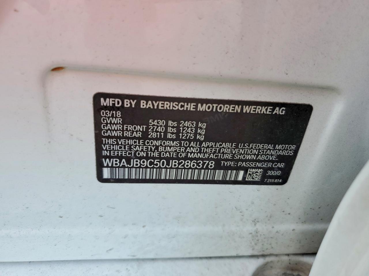 2018 BMW Seria 5 M550i - zdjęcie 12