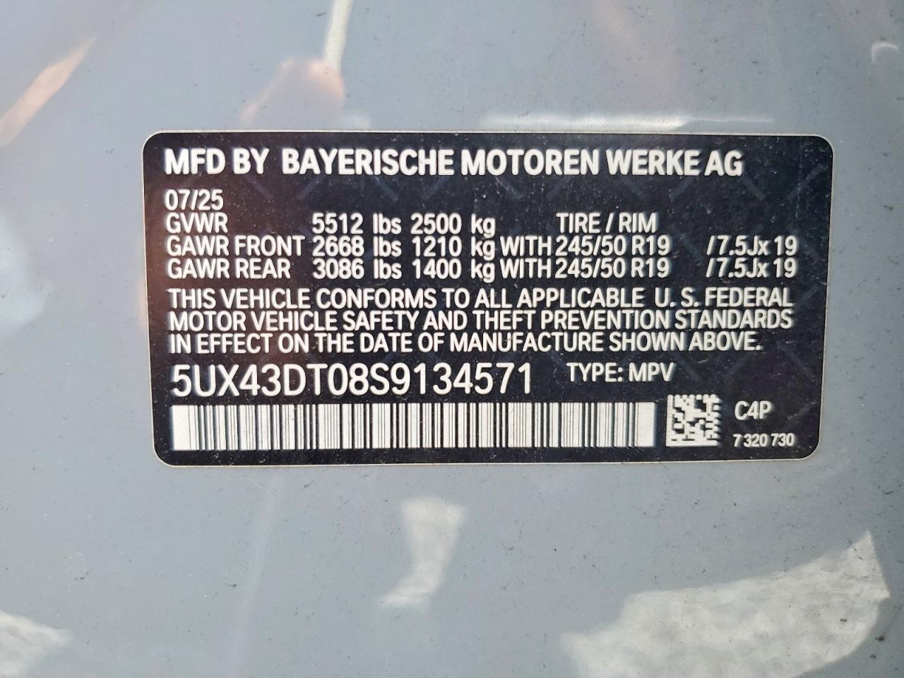 2025 BMW X4 M40I - zdjęcie 13