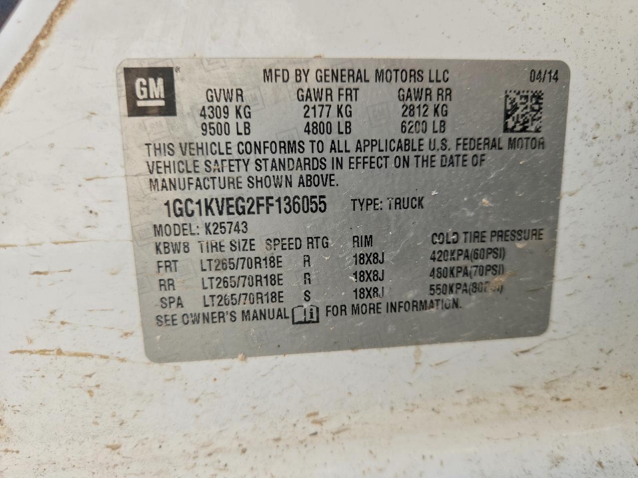 2015 Chevrolet Silverado K2500 Heavy Duty Lt - zdjęcie 12
