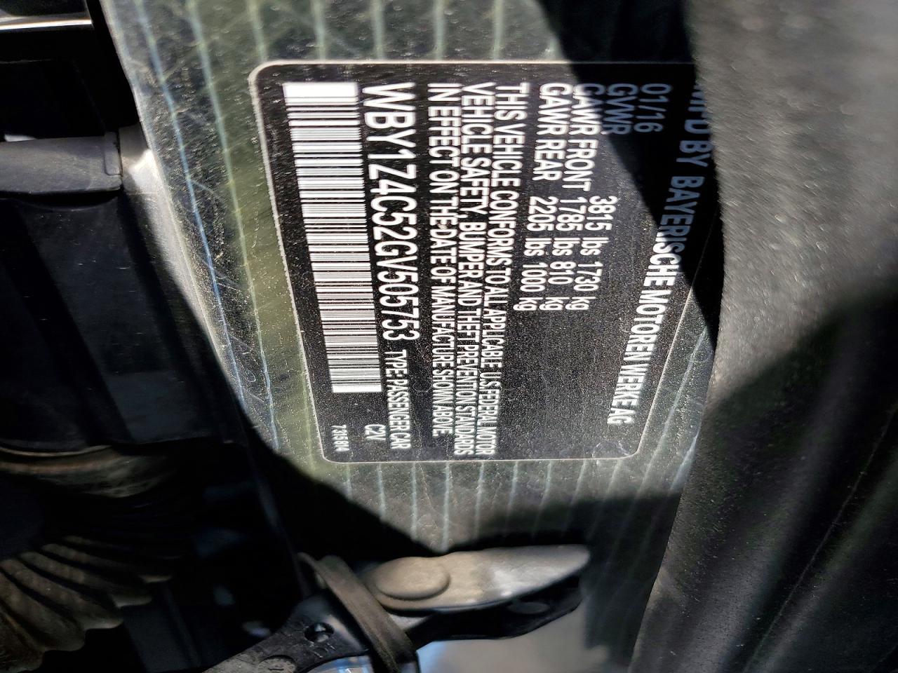 2016 BMW I3 Rex - zdjęcie 12