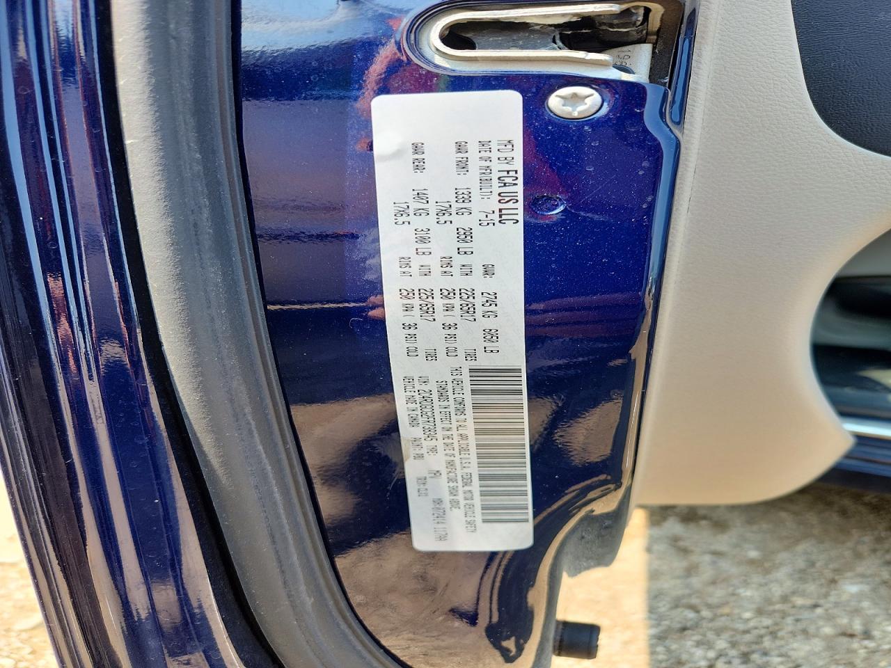 2015 Dodge Grand Caravan Sxt - zdjęcie 13