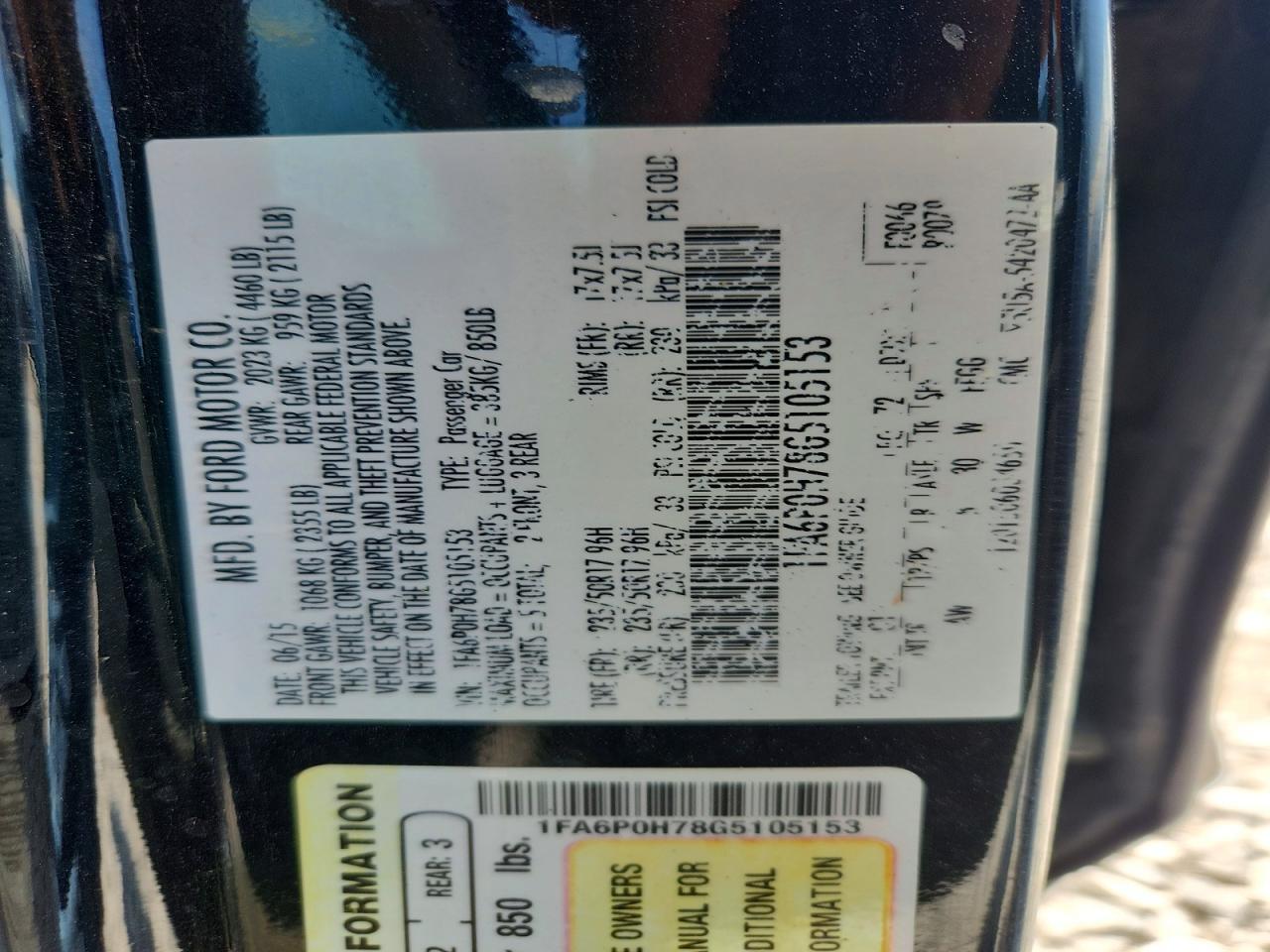 2016 Ford Fusion - zdjęcie 12