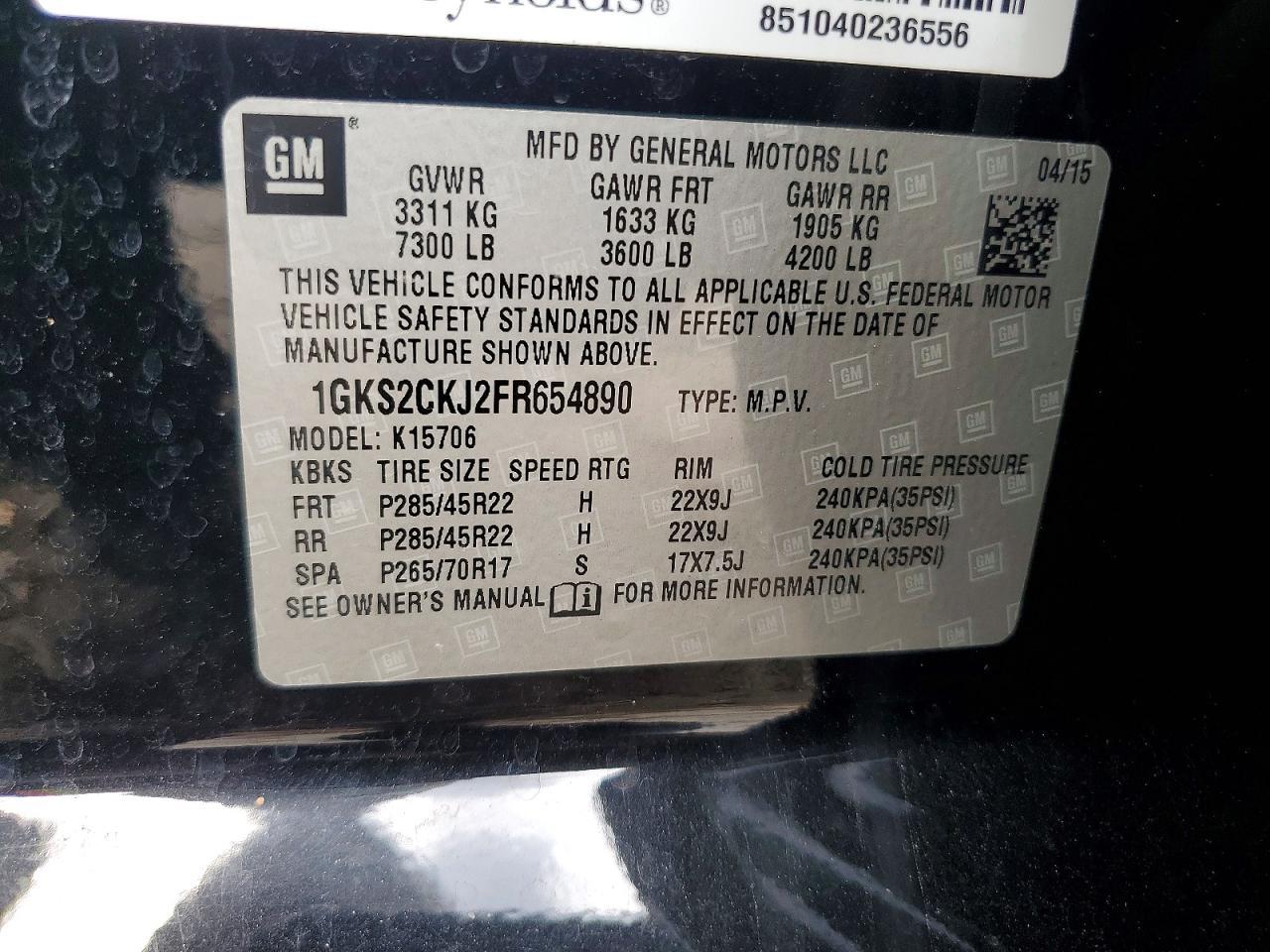 2015 GMC Yukon Denali - zdjęcie 13