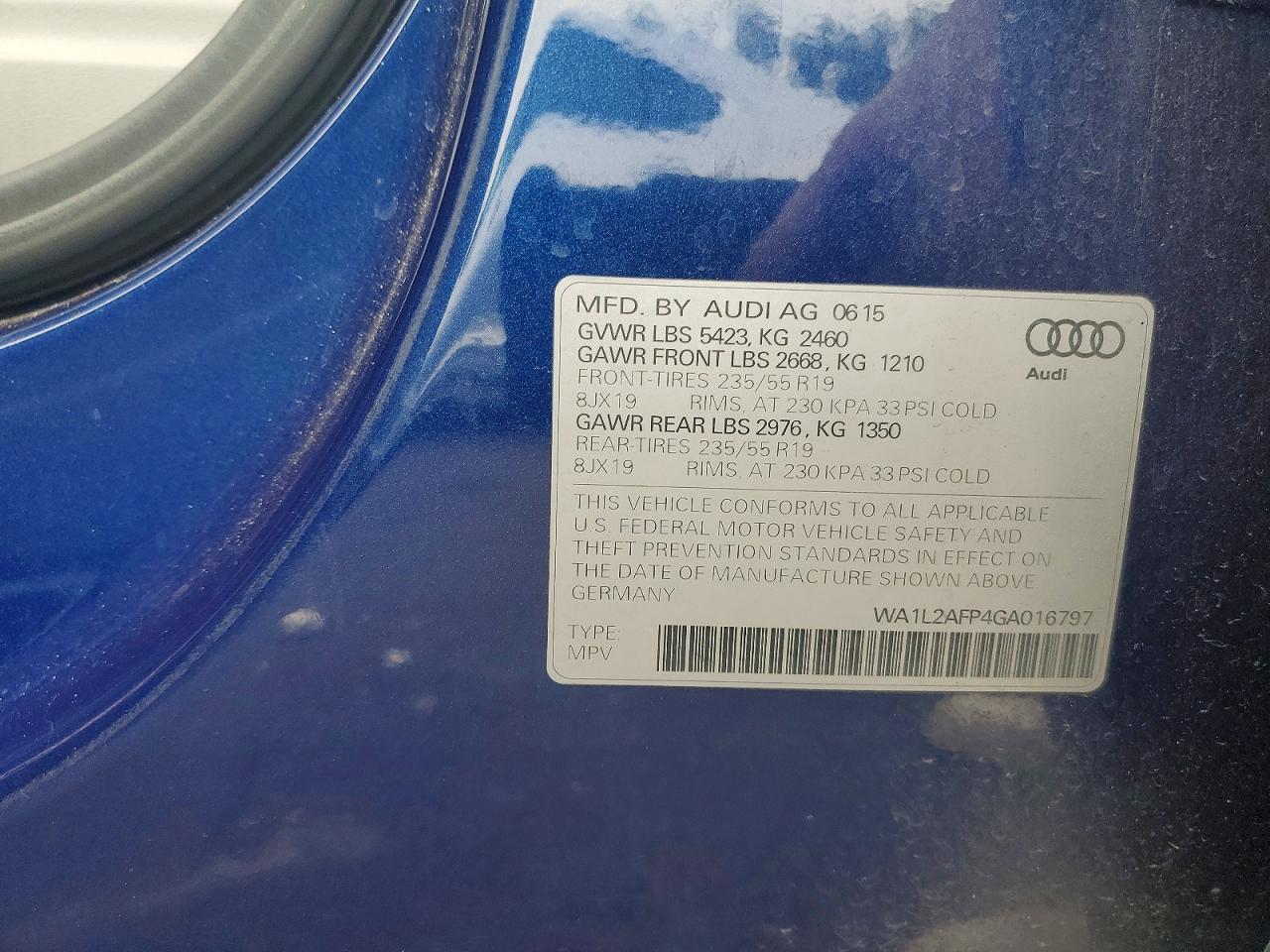 2016 Audi Q5 Premium Plus - zdjęcie 12
