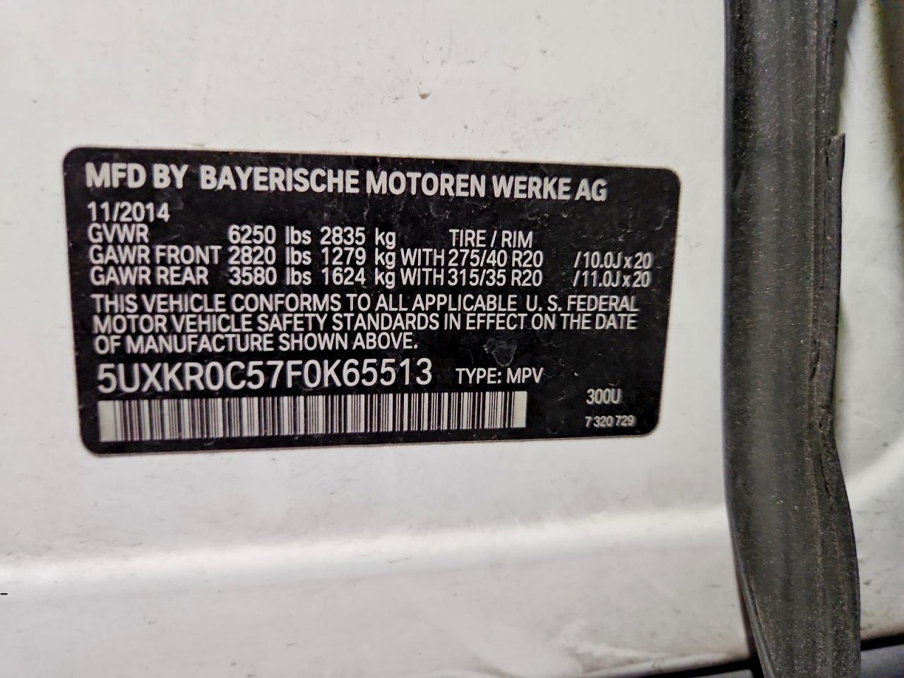 2015 BMW X5 xDrive35D - zdjęcie 14