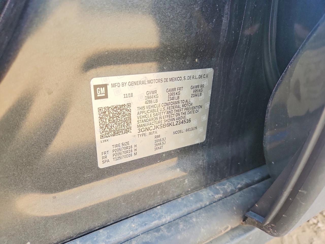 2019 Chevrolet Trax Ls - zdjęcie 12