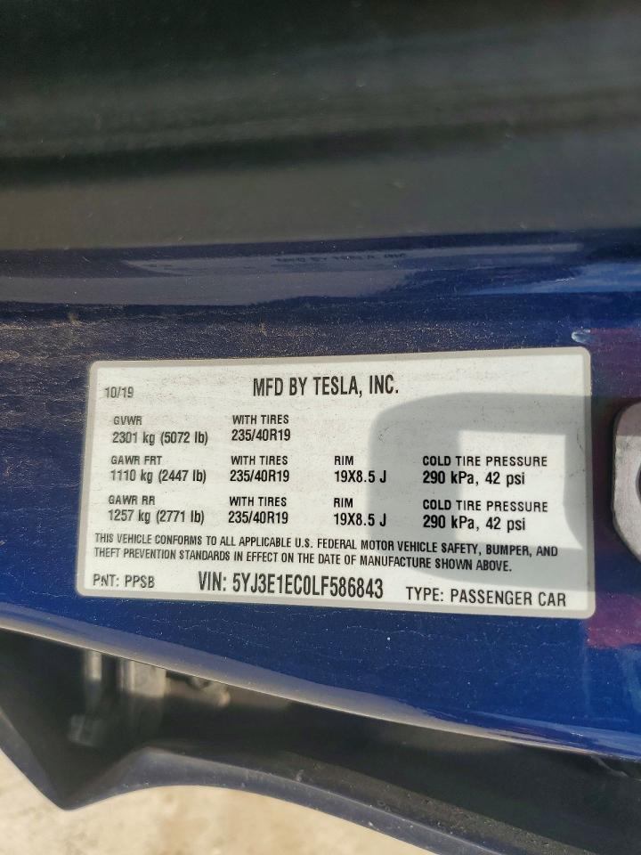 2020 Tesla Model 3 - zdjęcie 12