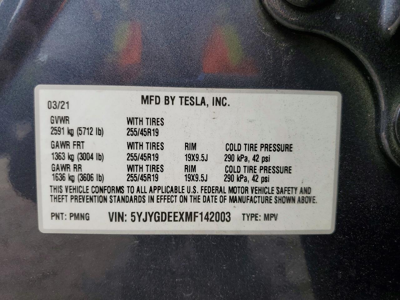 2021 Tesla Model Y - zdjęcie 14