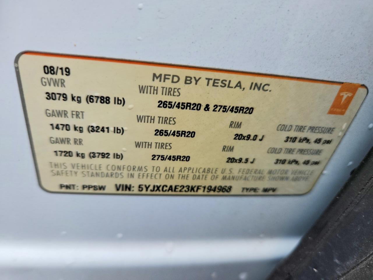 2019 Tesla Model X - zdjęcie 13