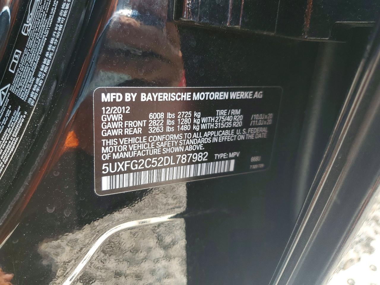 2013 BMW X6 xDrive35I - zdjęcie 13