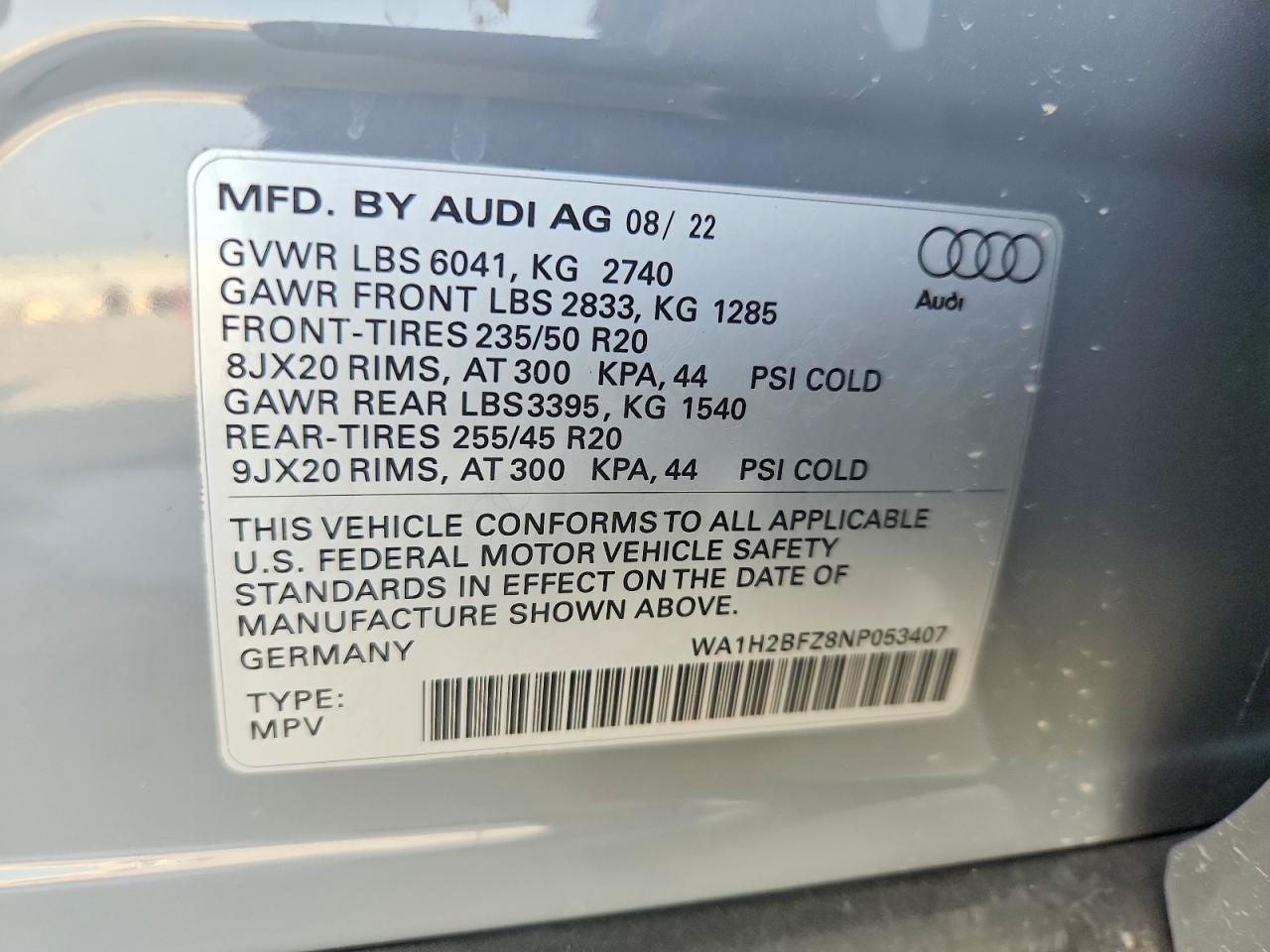 2022 Audi Q4 E-Tron Premium Plus - zdjęcie 13