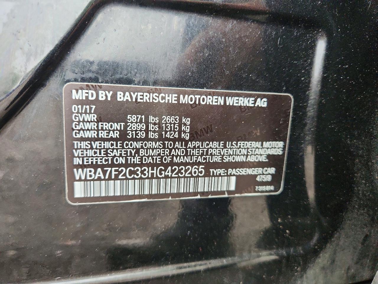 2017 BMW 750 Xi - zdjęcie 12