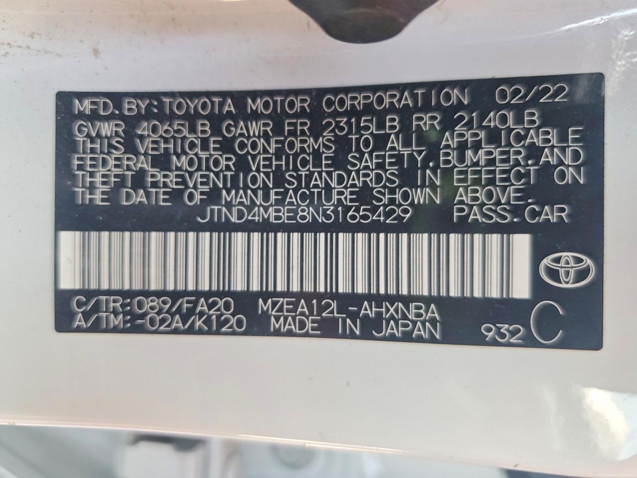 2022 Toyota Corolla Hatchback Se - zdjęcie 13