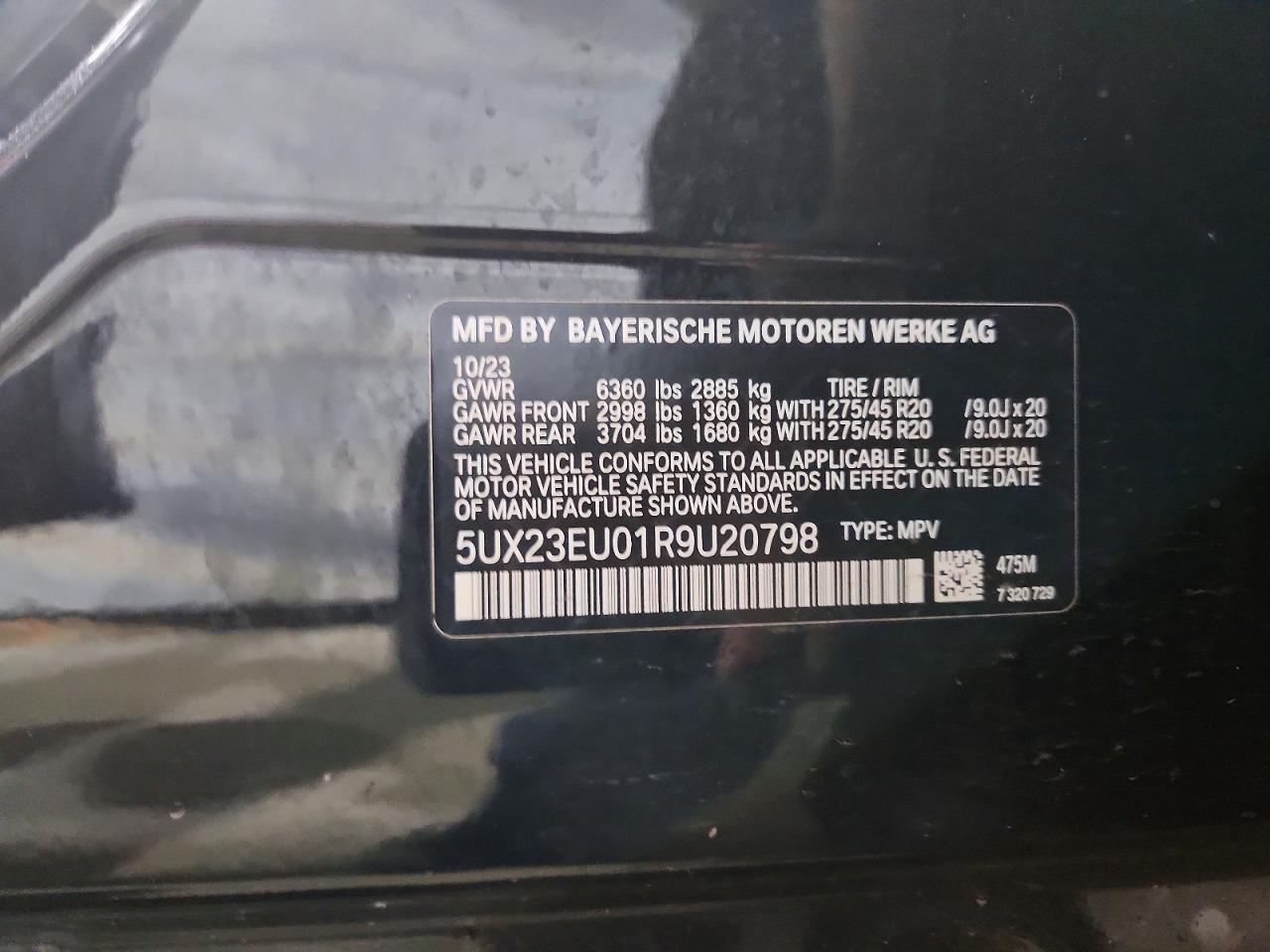 2024 BMW X5 xDrive40I - zdjęcie 13