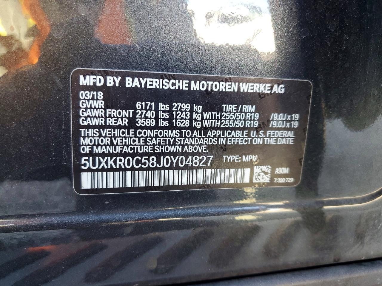 2018 BMW X5 xDrive35I - zdjęcie 13