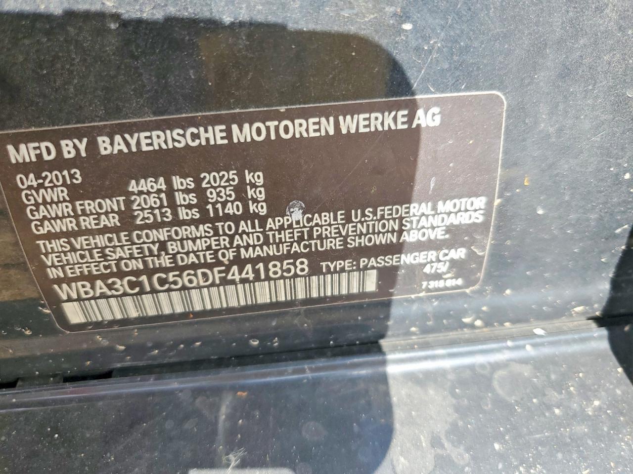 2013 BMW 328 I Sulev - zdjęcie 12