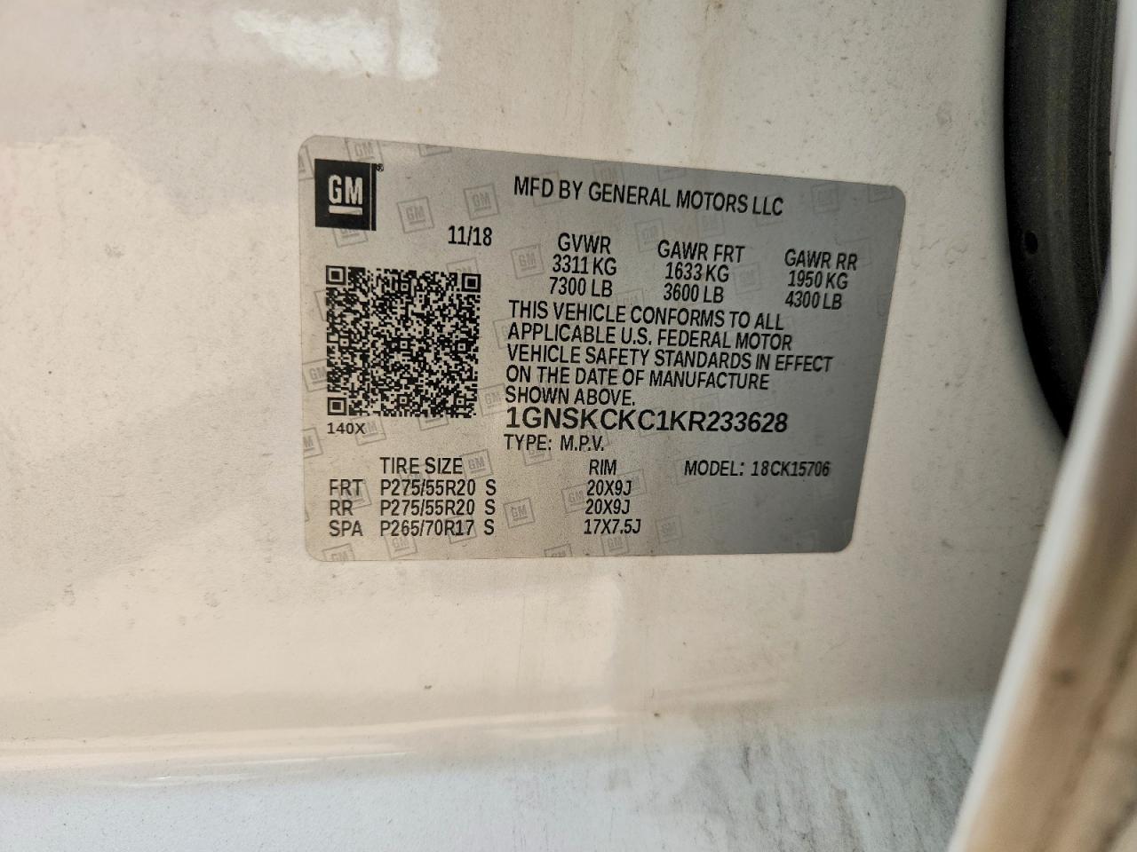 2019 Chevrolet Tahoe K1500 Premier - zdjęcie 13