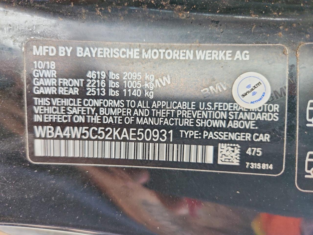 2019 BMW Seria 4 Coupe 430i - zdjęcie 12