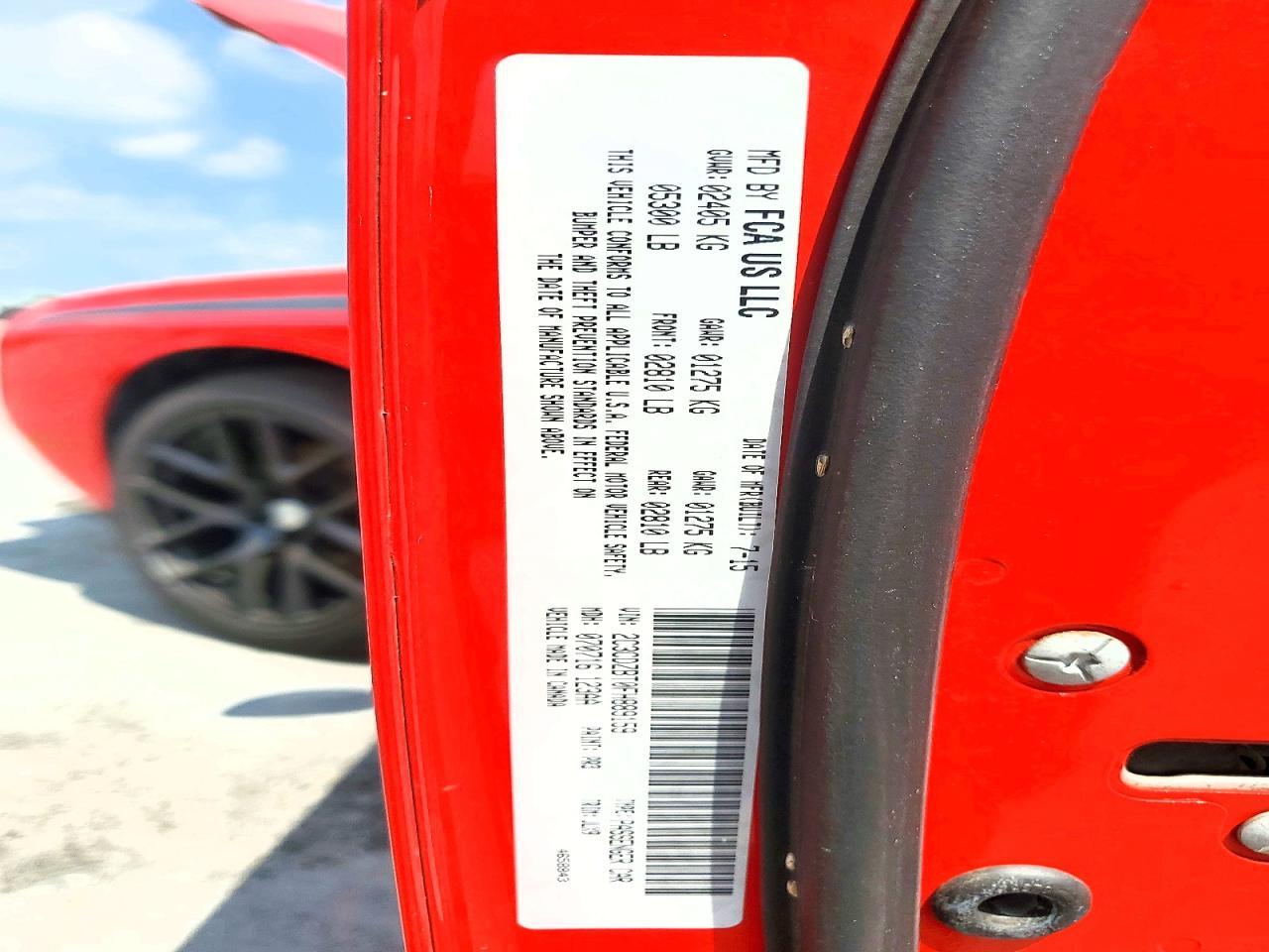 2015 Dodge Challenger Sxt Plus - zdjęcie 12