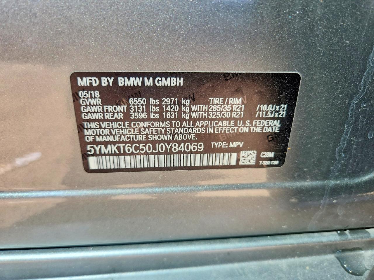 2018 BMW X5 M - zdjęcie 12