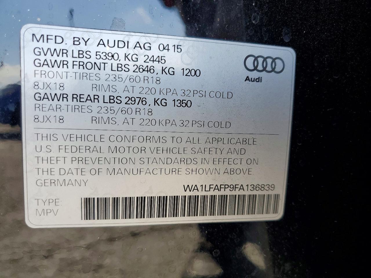 2015 Audi Q5 Premium Plus - zdjęcie 12