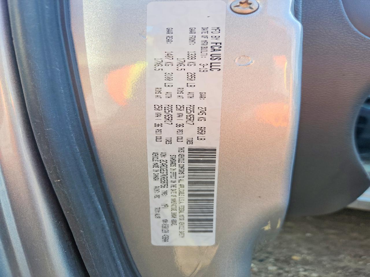 2019 Dodge Grand Caravan Gt - zdjęcie 14