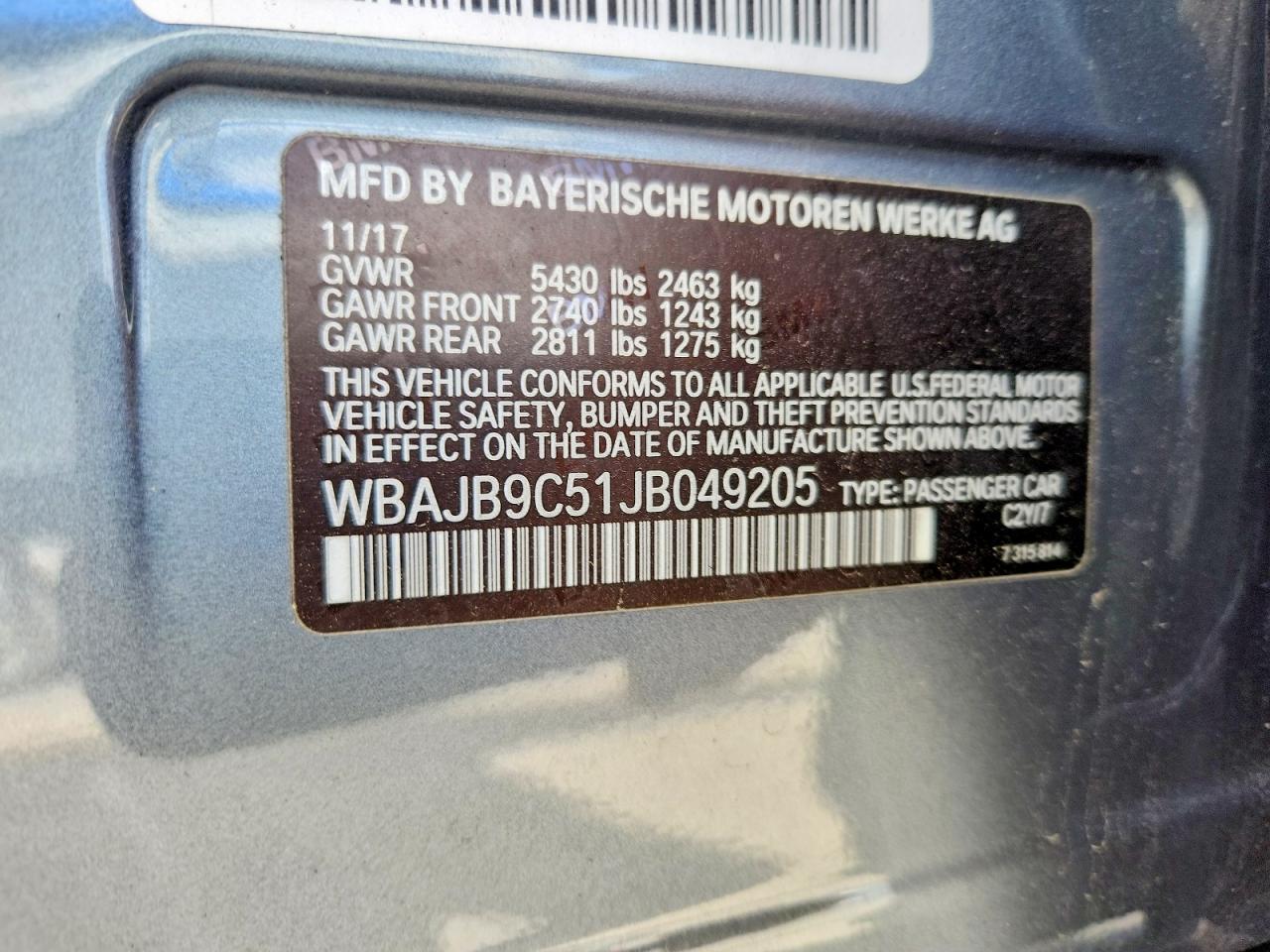 2018 BMW Seria 5 M550i - zdjęcie 13